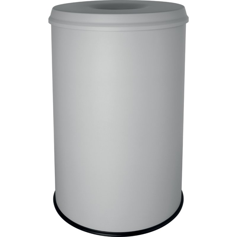 helit poubelle en acier the guardian, 30 litres, noir