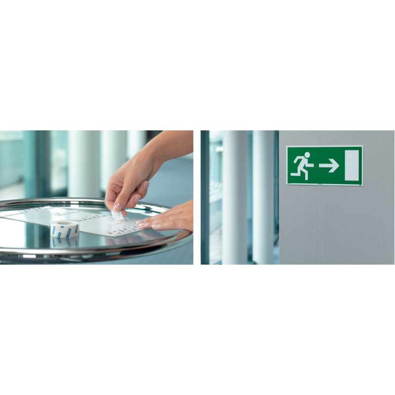 tesa Powerbond bande de montage double face universelle, blanc, 19 mm × 1,5 m