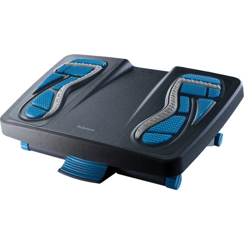 Fellowes Energizer footrest, height adjustable, black plastic