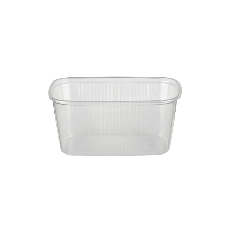STARPAK couvercles gobelets d'emballage carrés, transparent, 81×108 mm, 100 pièces