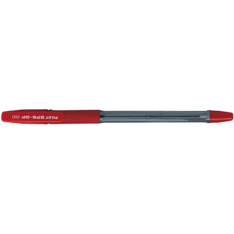PILOT balpen, rood, medium 0,25 mm, documentecht