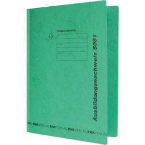 RNK Verlag opleidingsmap, karton 390 g/m², A4, groen