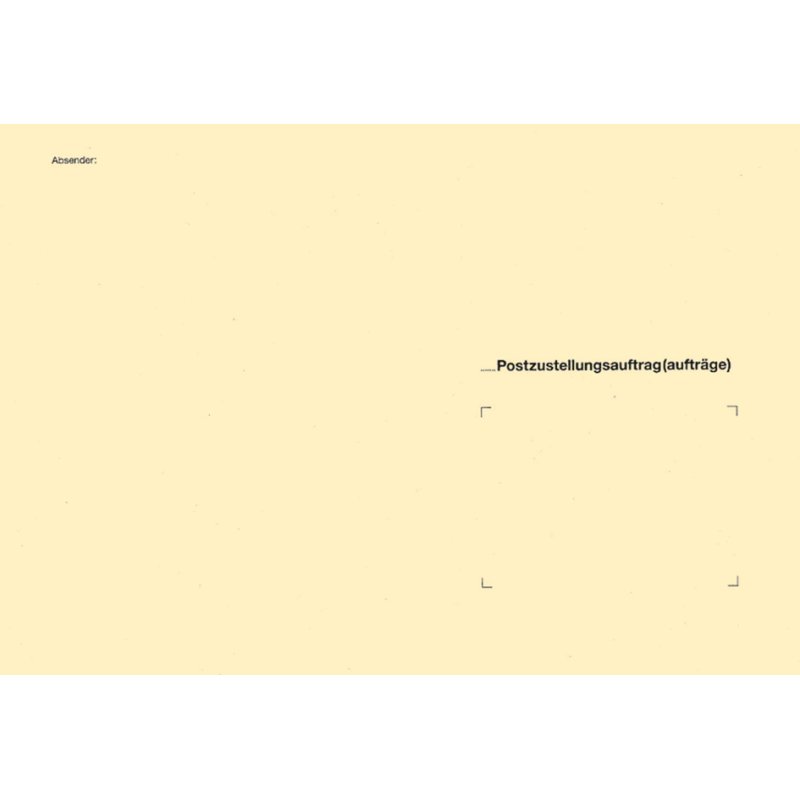 RNK Verlag Enveloppes de livraison 2050/100, 235×120 mm, jaune, 100 pièces