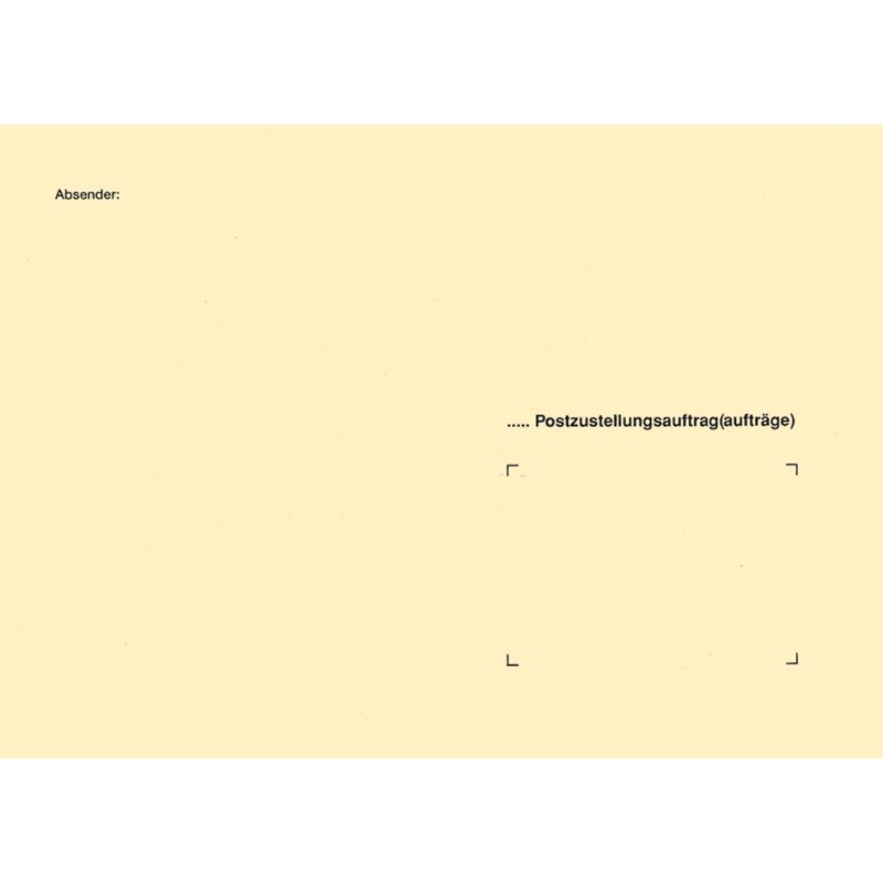 RNK Verlag Enveloppes de livraison 2050/100, 235×120 mm, jaune, 100 pièces