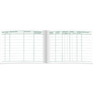 RNK Verlag rittenboek auto, DIN A6 dwars, 32 vel