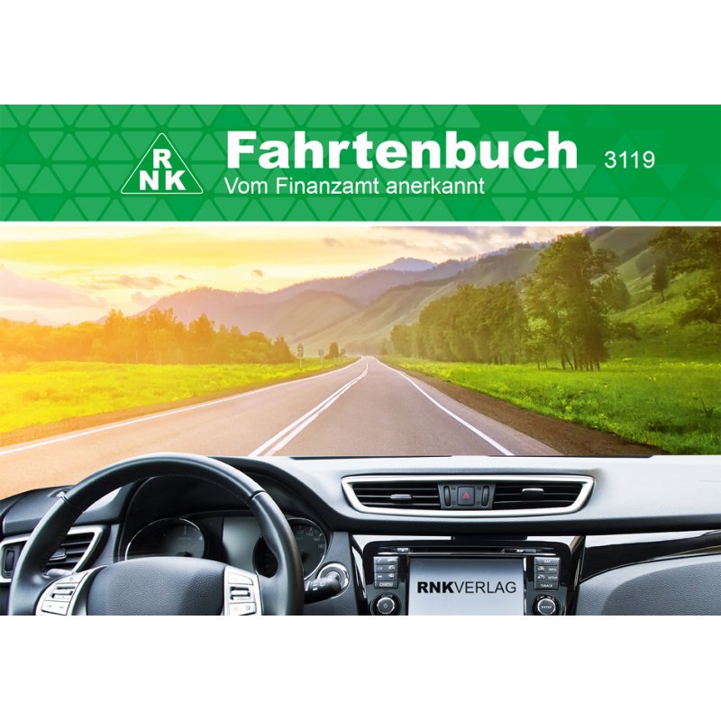 RNK Verlag rittenboek auto, DIN A6 dwars, 32 vel