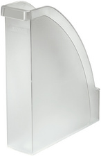 LEITZ staande ordner Plus A4, polystyreen, blauw frost, 70 mm