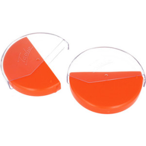 RNK Verlag opbergbox diagramschijven, oranje, 130 mm, 100 stuks