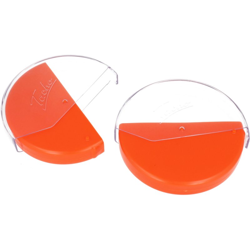 RNK Verlag opbergbox diagramschijven, oranje, 130 mm, 100 stuks