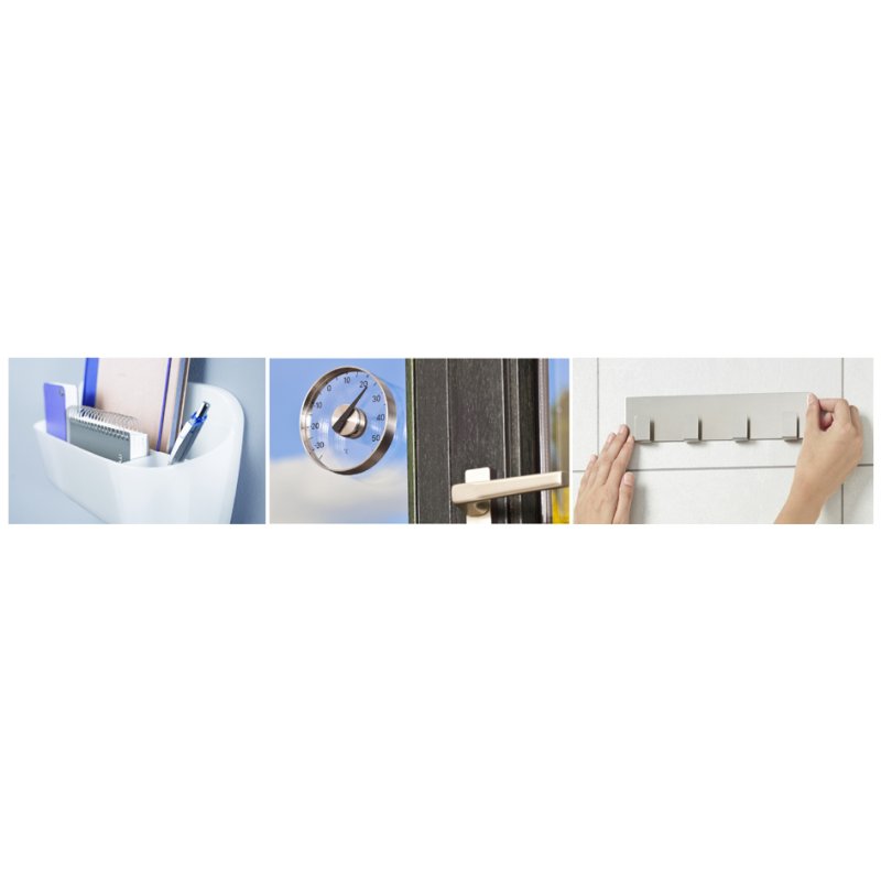 3M Scotch dubbelzijdig montagetape, verwijderbaar, 19 mm × 5 m, transparant