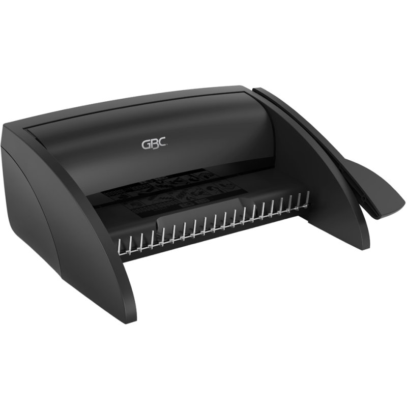 GBC inbindmachine CombBind 100, zwart, tot A4/A3 staand, 160 vel bindcapaciteit