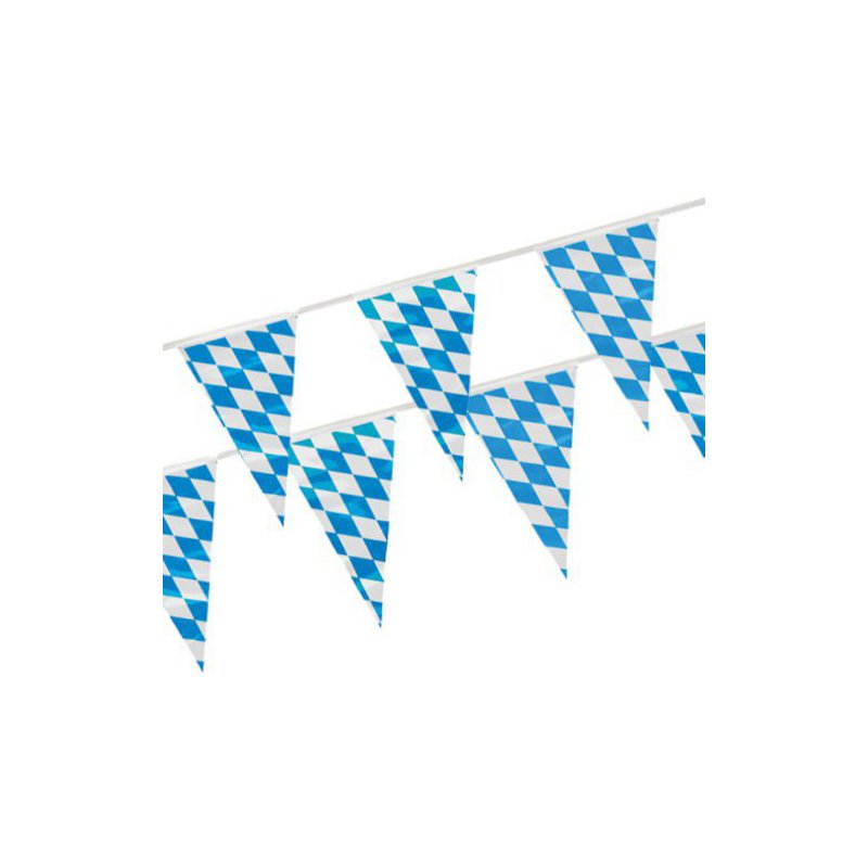 PAPSTAR serpentines Bavarois bleu, bleu/blanc, 4 m, 3 rouleaux