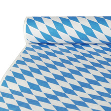 PAPSTAR vlaggenlijn Beierse ruit, weerbestendig, 4 meter, 16 vlaggen