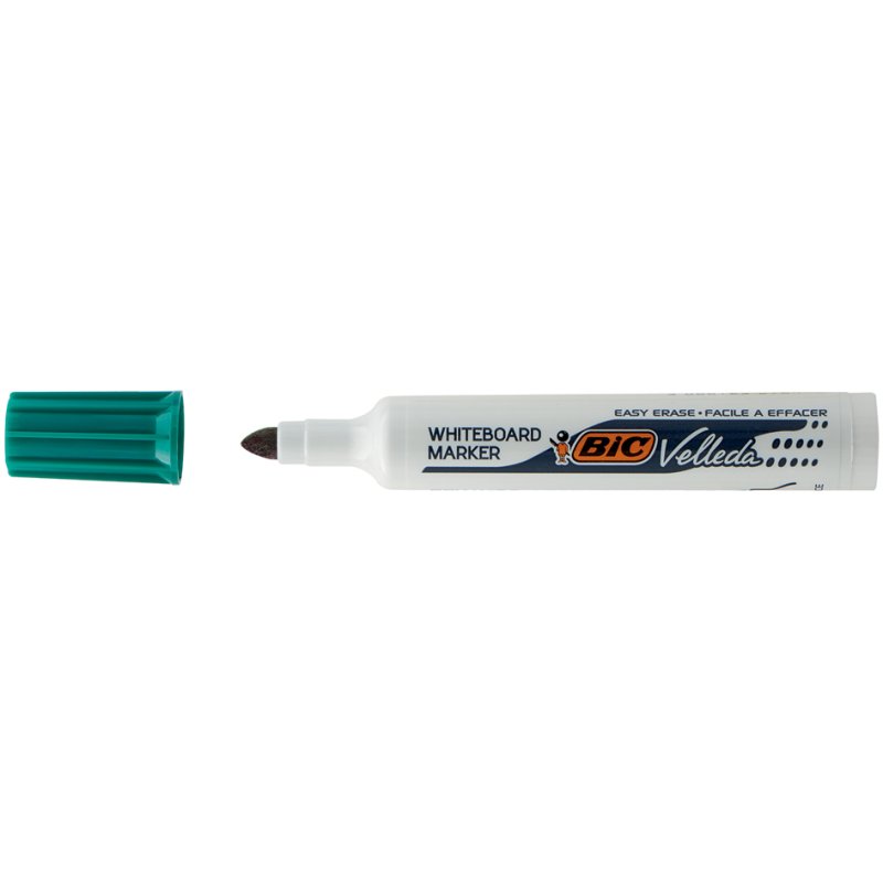 BIC Velleda marqueur pour tableau blanc, rouge, pointe ronde, 1,6 mm