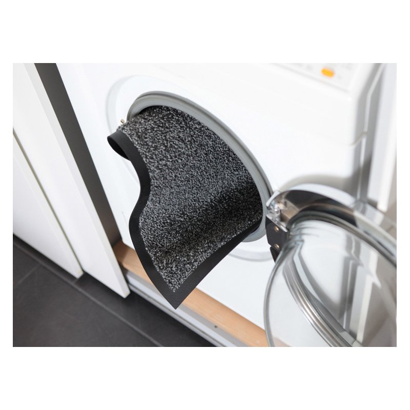 Miltex tapis anti-salissures EAZYCARE WASH, 600×850 mm, anthracite, 8 mm