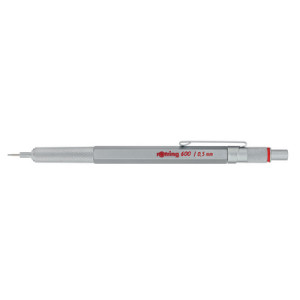 rotring vulpotlood 600, 0,7 mm, zilver