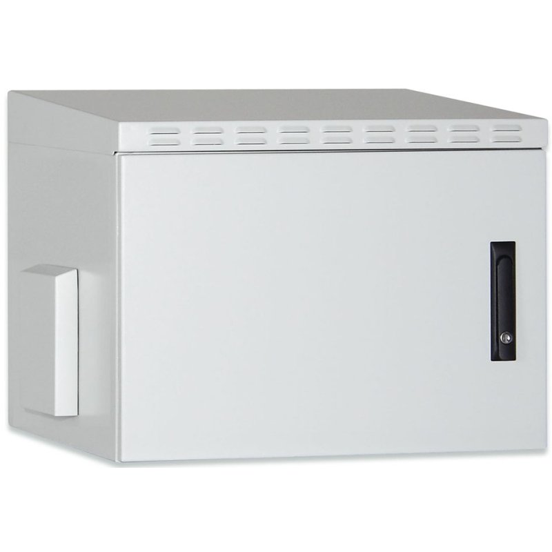 DIGITUS armoire murale OUTDOOR, 7 HE, gris clair, IP55