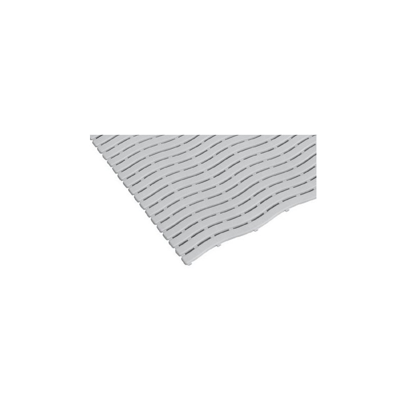 Tapis d'atelier miltex Yoga Spa Basic, 600 × 900 mm, gris, 9 mm