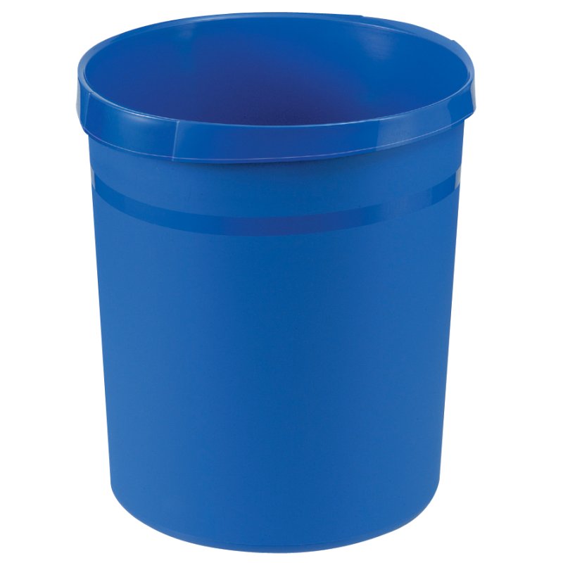 HAN prullenbak GRIP, PP, donkergrijs, 18 liter