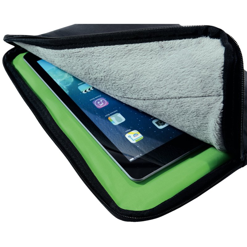 LEITZ tablettas Complete, 10 inch, zwart polyester, ritssluiting