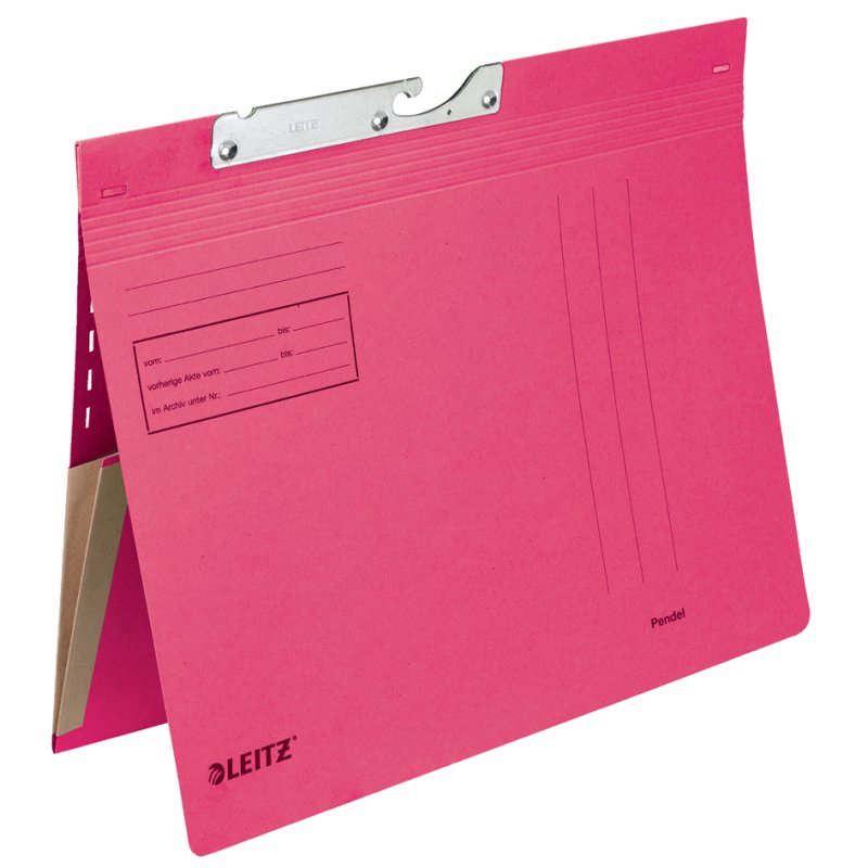 LEITZ dossiers suspendus A4, orange, 50 pièces