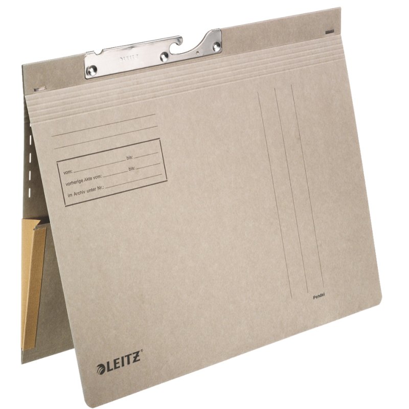 LEITZ dossiers suspendus A4, orange, 50 pièces