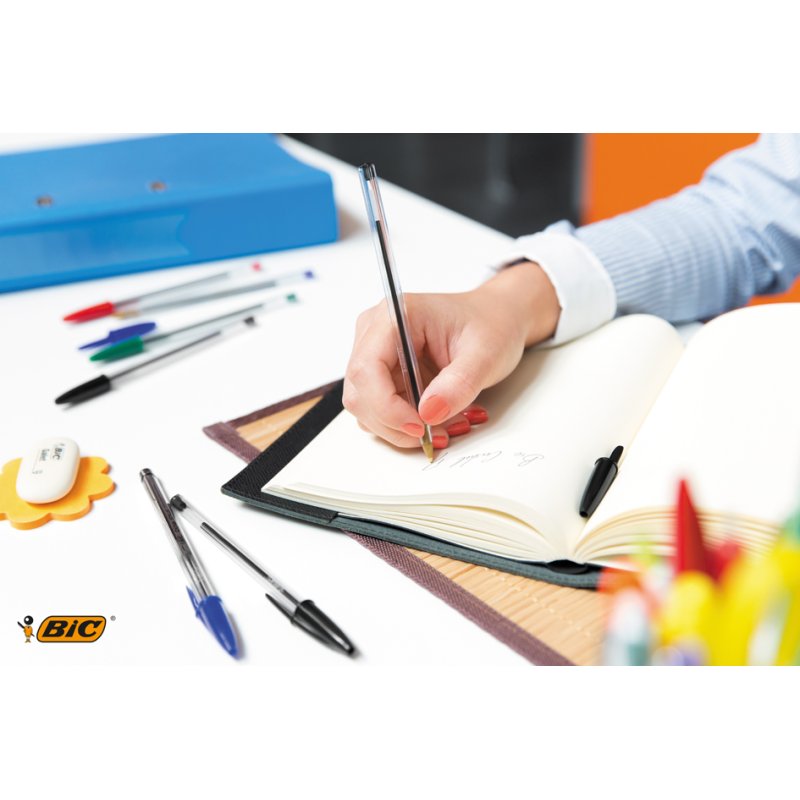 BIC balpennen Cristal Original, zwart, value pack, 100 stuks