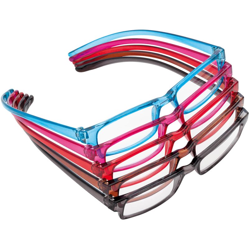 WEDO leesbril LOOP, 30 stuks display, diverse kleuren
