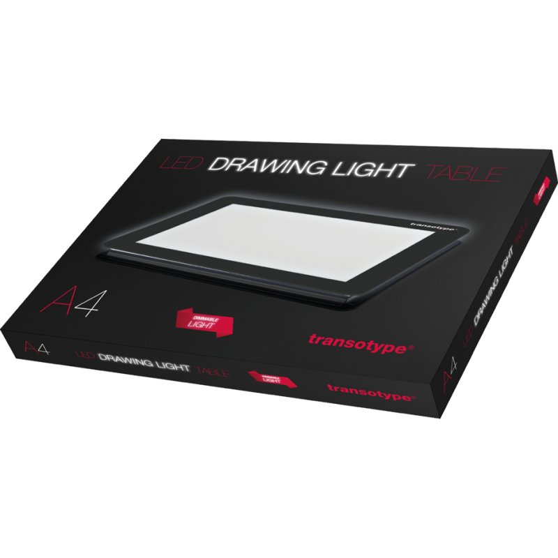 transotype lichttafel A3, LED-verlichting, dimbaar, 13 mm hoog