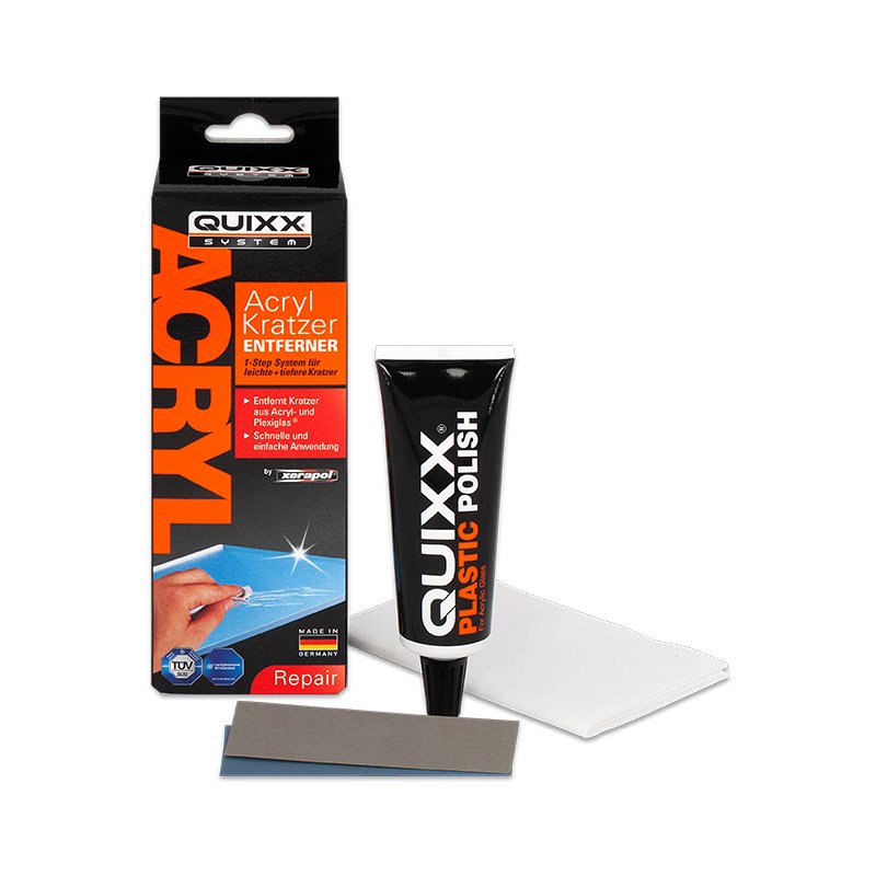 QUIXX dissolvant de rayures pour acrylique, 4 pièces