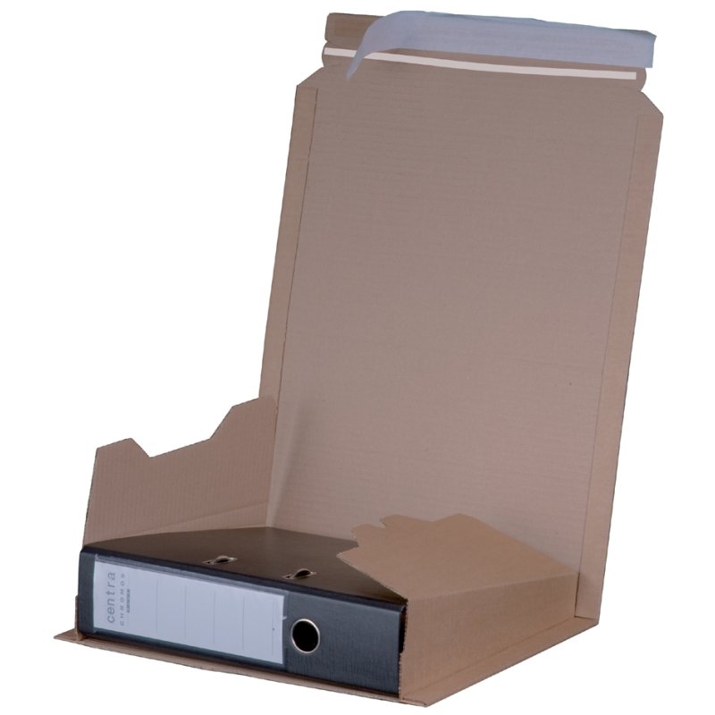 SMARTBOXPRO carton d'expédition pour classeurs A4, marron, largeur de dos 35-80 mm, 20 pièces