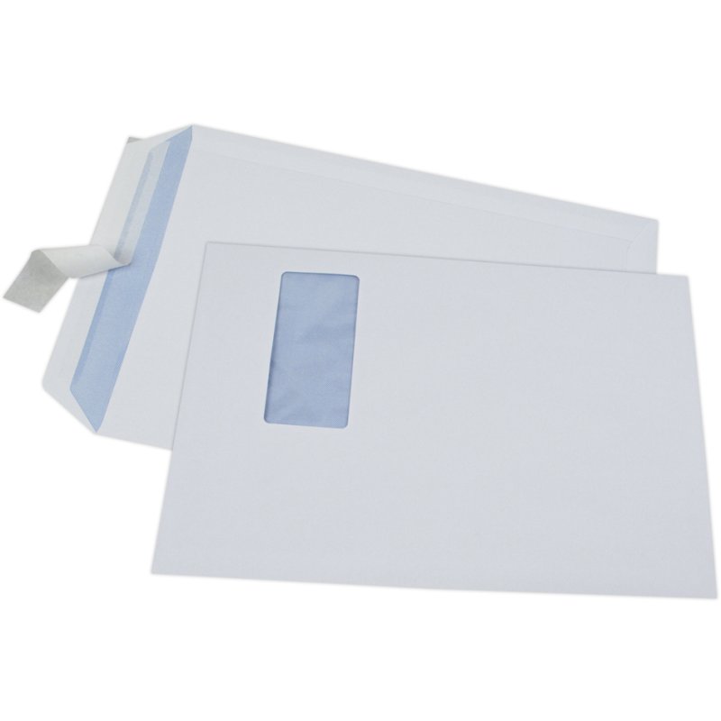 GPV enveloppes C5, blanc, 162×229 mm, 500 pièces