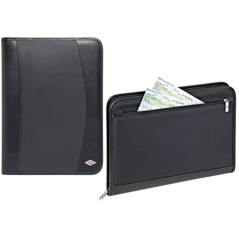 WEDO tablet organiser Elegance A4, black, faux leather/nylon, 9.7–10.5 inch