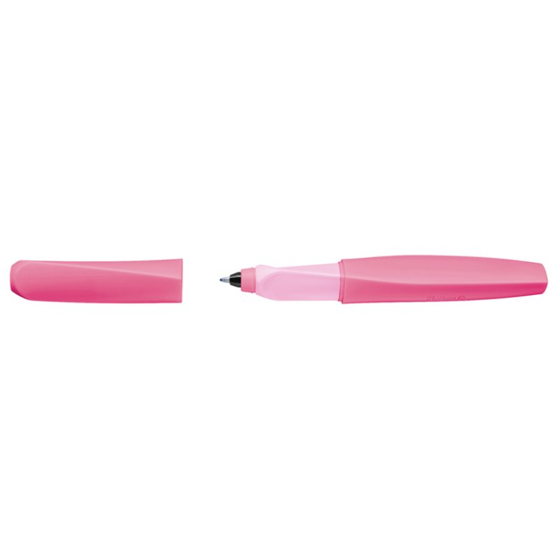 Pelikan Twist stylo roller Berry Pink, rose, encre bleue effaçable