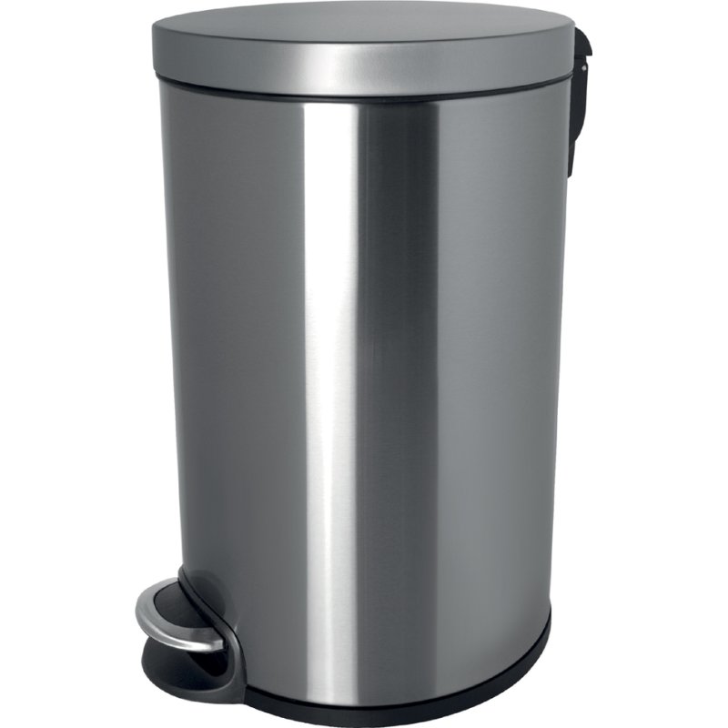 helit pedaalemmer the silent, 12 liter, zilver