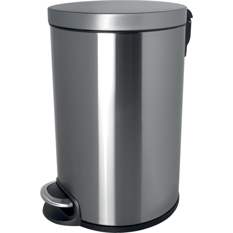 helit pedaalemmer cosmetica, 5 liter, wit, stille sluiting
