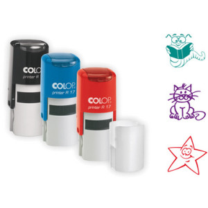 COLOP lerarenstempel School Kit, zelfinkleurend, 3 motiefstempels