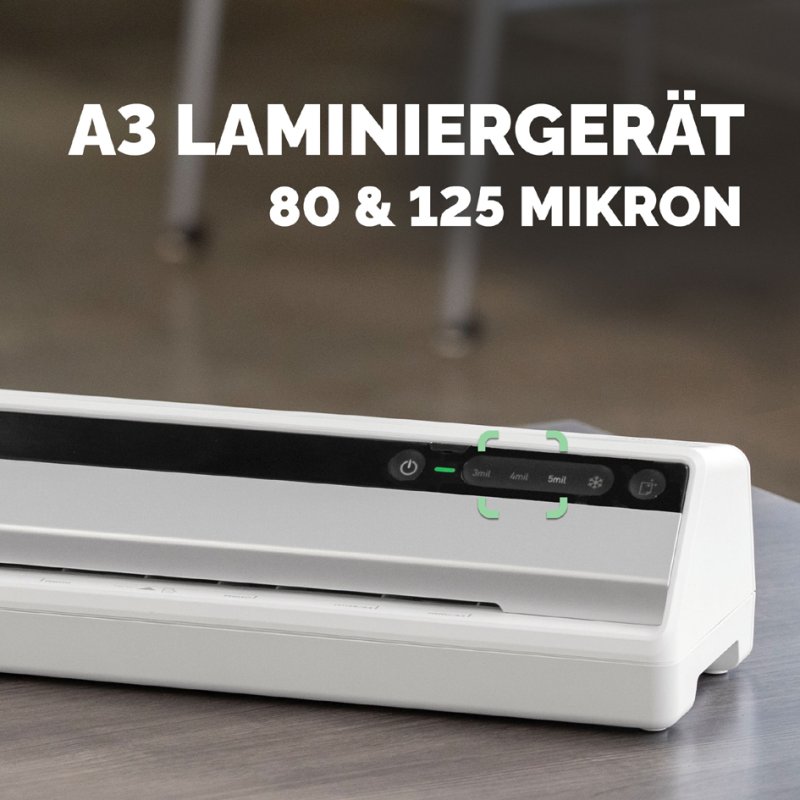 Fellowes lamineermachine Saturn, A3-formaat, wit/grijs