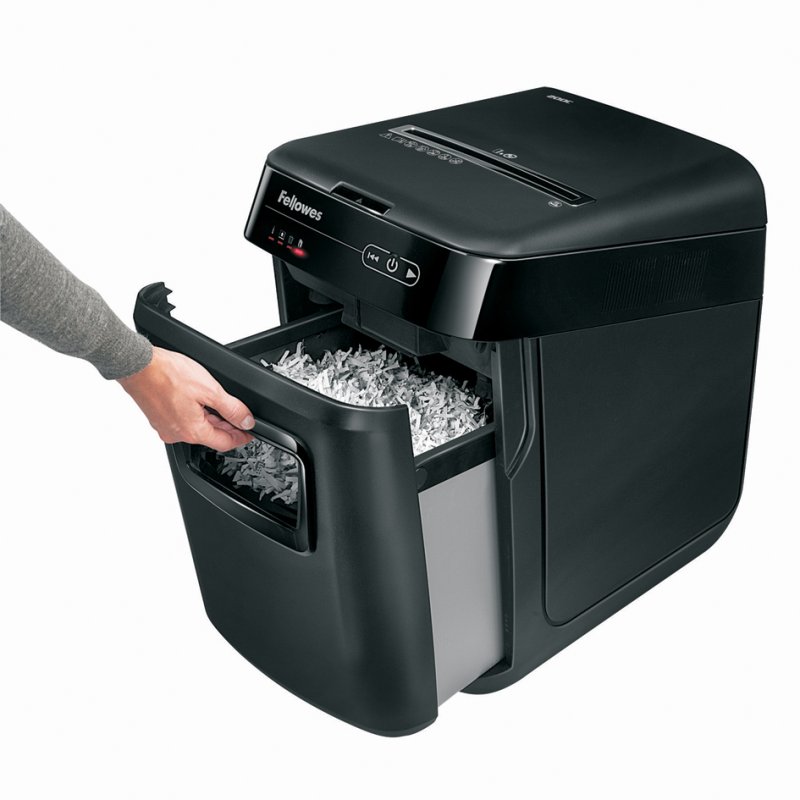 Fellowes papiervernietiger AutoMax 200C, snippers 4×38 mm, 200 vel, 32 liter
