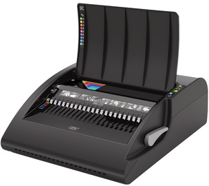 GBC elektrische inbindmachine CombBind C210E, zwart, 20 vel ponskapaciteit, 450 vel bindcapaciteit
