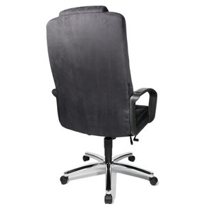 Topstar bureaustoel Comfort Point 50, microvezel, verchroomd, 110 kg draagkracht