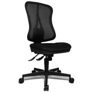 Topstar bureaustoel Head Point SY, zwart, netruggesteun, lendensteun