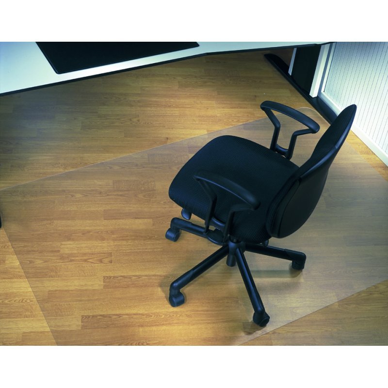 Rillstab tapis de protection de sol rectangulaire, 1200 × 1830 mm, transparent