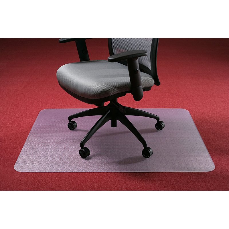 Rillstab tapis de protection de sol, 1200×1500 mm, pour moquette, transparent