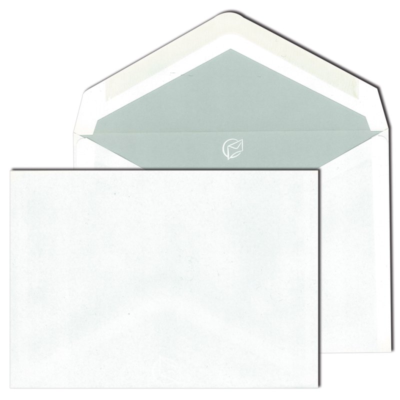 MAILmedia enveloppes C6, blanc avec doublure soie, auto-adhésive, 500 pièces