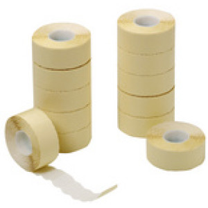 herlitz prijsaanduidingsetiketten, 1-regel, 21,6 × 12 mm, 12 rollen
