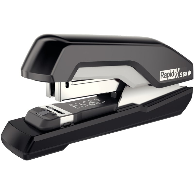 Rapid agrafeuse Supreme S50, noir/gris, 50 feuilles