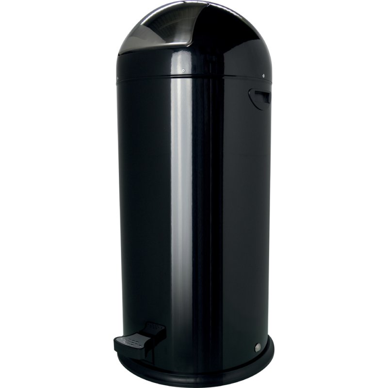 helit pedaalemmer the step dome, RVS rond, zilver, 52 liter