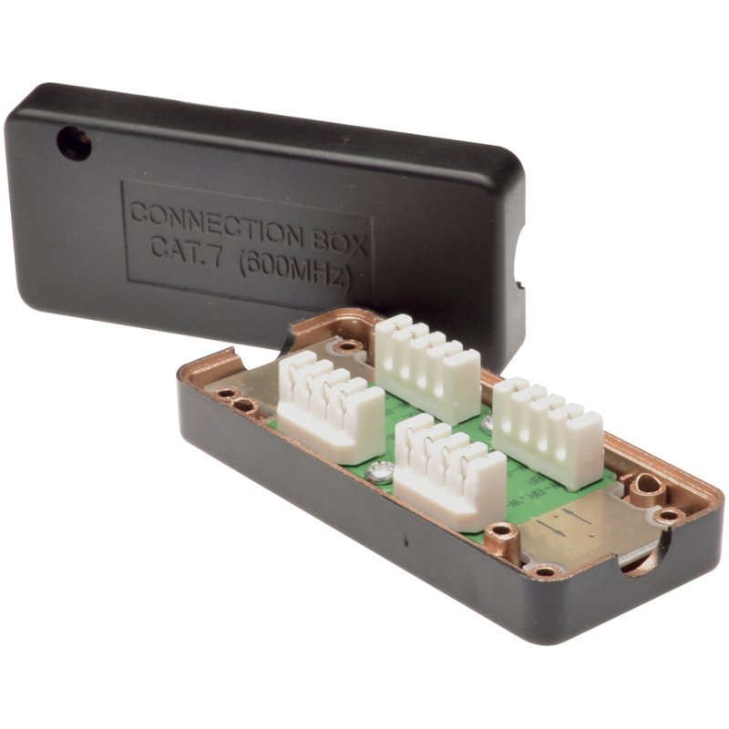 DIGITUS connection module Category 7, twisted pair cables, ABS plastic
