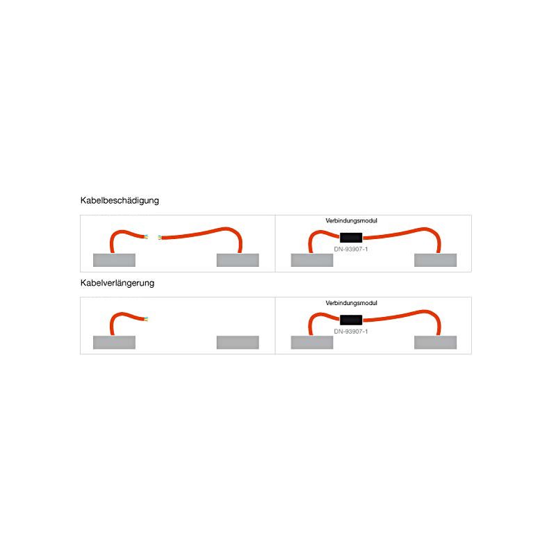 DIGITUS connection module Category 7, twisted pair cables, ABS plastic